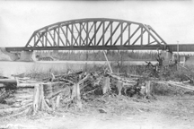 Pont du chemin de fer  Amos