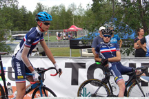 EQUIPE DE FRANCE AU TOUR DE L'ABITIBI