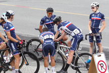 L'quipe de France lors du 51e Tour de l'Abitibi