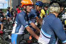 Le cycliste québécois Félix Robert Félix Robert de l'Équipe du Québec au Tour de l'Abitibi 2018