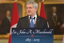 STEPHEN HARPER JOHN A. MACDONALD