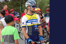 Le cycliste Nicolas Rivard gagnant du Tour d'Irlande junior 2019