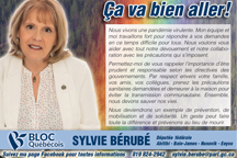 Sylvie Bérubé députée fédérale du Bloc Québécois