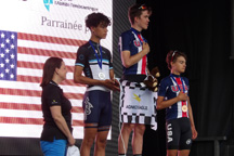 Lukas Carreau au 2e rang au classement général LUKAS CARREAU ARRIVE 2e A LA 1re ETAPE DU TOUR DE L'ABITIBI